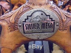 15 Silver Mesa Custom Made Silver Western Show Saddle