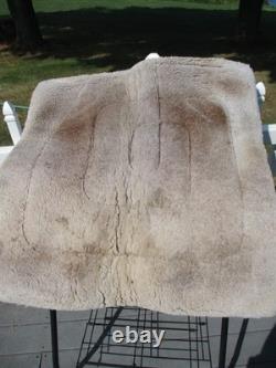 15'' SQ Bars Chisholm Trail leather/cordura western trail saddle w flag pad USA