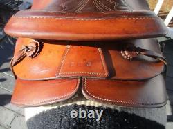15'' SQH BARS Big horn mustang Bonanza series #723 western Ranch saddle