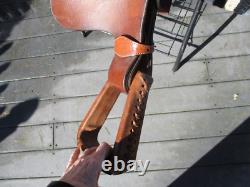 15'' SQH BARS Big horn mustang Bonanza series #723 western Ranch saddle