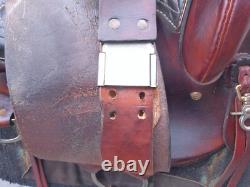 15'' SQH Barrs American Saddlery #800 Western Leather Endurance Trail saddle USA