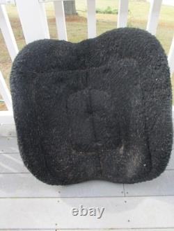 15'' SQH big horn #191 Black AZTEC leather & cordura western Barrel/trail saddle