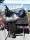 15'' Sqh Big Horn #193 Black Leather & Cordura Western Barrel/trail Saddle