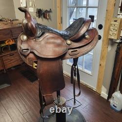 15 Simco Western Barrel Gaming Saddle
