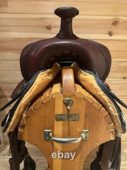 15 Stagecoach West Circle Y Western Trail Saddle Model 5618 (Wide) 2024