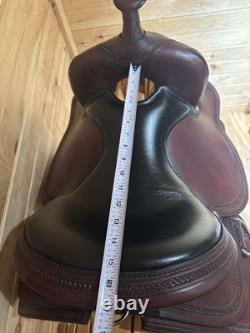 15 Stagecoach West Circle Y Western Trail Saddle Model 5618 (Wide) 2024