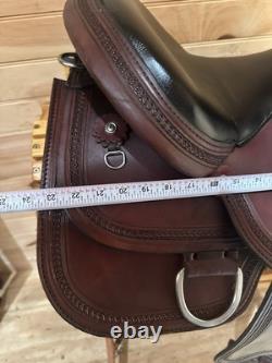 15 Stagecoach West Circle Y Western Trail Saddle Model 5618 (Wide) 2024