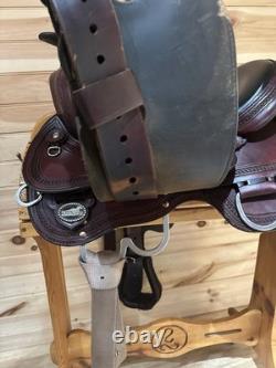 15 Stagecoach West Circle Y Western Trail Saddle Model 5618 (Wide) 2024