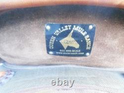 15 Steve Edwards Trail Lite MULE / Donkey Western SaddleMADE USAQueen Valley