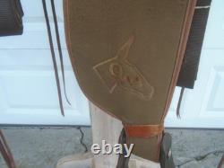 15 Steve Edwards Trail Lite MULE / Donkey Western SaddleMADE USAQueen Valley