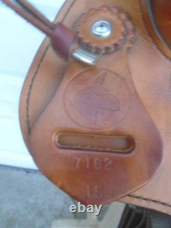 15 Steve Edwards Trail Lite MULE / Donkey Western SaddleMADE USAQueen Valley