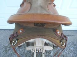 15 Steve Edwards Trail Lite MULE / Donkey Western SaddleMADE USAQueen Valley
