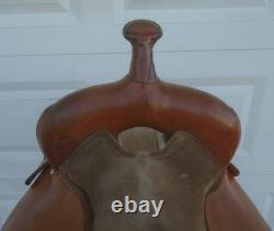 15 Steve Edwards Trail Lite MULE / Donkey Western SaddleMADE USAQueen Valley