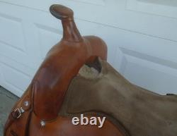 15 Steve Edwards Trail Lite MULE / Donkey Western SaddleMADE USAQueen Valley