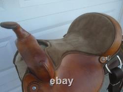 15 Steve Edwards Trail Lite MULE / Donkey Western SaddleMADE USAQueen Valley