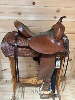 15 Tex Tan Hereford Tex-Flex Western Saddle Model 08-TF400R5