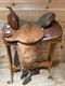 15 Tex Tan Tex-flex Barrel Racing Western Saddle