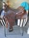 15'' The American #1547 Fullquarter Horse Bars Western Trail Saddle 23.8 Lbs Usa