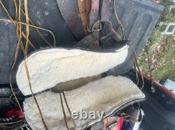 15 Tooled Leather Western horse Saddle