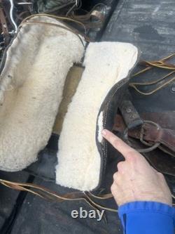 15 Tooled Leather Western horse Saddle