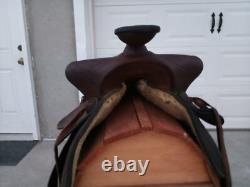 15 Tooled Western Saddle? Great Condition