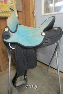 15 Tough One Handmade King Series Synthetic Western Saddle Wide Tree