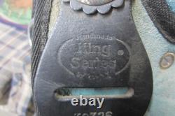 15 Tough One Handmade King Series Synthetic Western Saddle Wide Tree