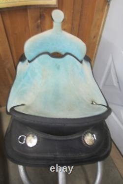 15 Tough One Handmade King Series Synthetic Western Saddle Wide Tree