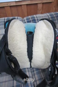 15 Tough One Handmade King Series Synthetic Western Saddle Wide Tree