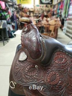 15 Used Billy Royal Western Show Saddle 3-1406-1