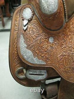 15 Used Broken Horn Western Show Saddle 3-1288