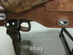 15 Used Broken Horn Western Show Saddle 3-1288