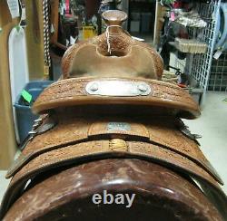 15 Used Broken Horn Western Show Saddle 3-1288