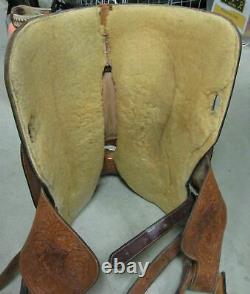 15 Used Broken Horn Western Show Saddle 3-1288