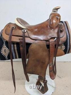 15 Used Bucks Saddlery Western Roping Saddle 598-4064