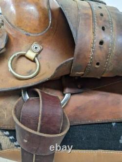 15 Used Bucks Saddlery Western Roping Saddle 598-4064