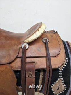 15 Used Bucks Saddlery Western Roping Saddle 598-4064