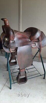 15 Used Colorado Saddlery Roping Western Trail Horse Saddle