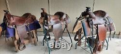 15 Used Colorado Saddlery Roping Western Trail Horse Saddle