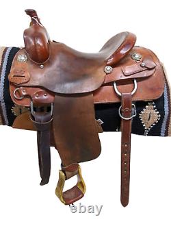 15 Used McCall Saddlery Western Ranch Cutting Saddle 631-4495