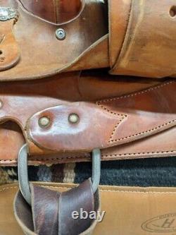 15 Used McCall Saddlery Western Ranch Cutting Saddle 631-4495