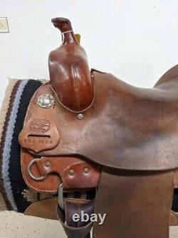 15 Used McCall Saddlery Western Ranch Cutting Saddle 631-4495