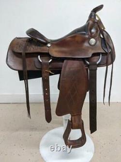 15 Used No Name Western Trail Saddle 419-2485