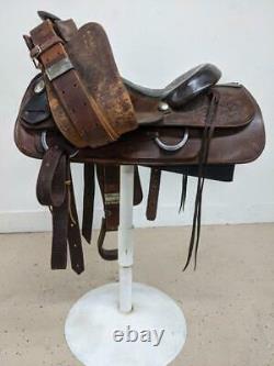 15 Used No Name Western Trail Saddle 419-2485