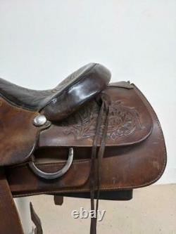 15 Used No Name Western Trail Saddle 419-2485