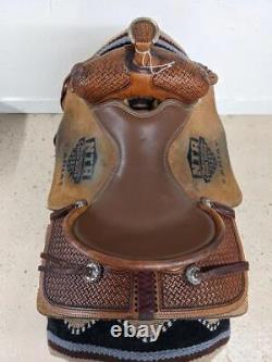 15 Used Scott Thomas Western Roping Saddle 2-1427