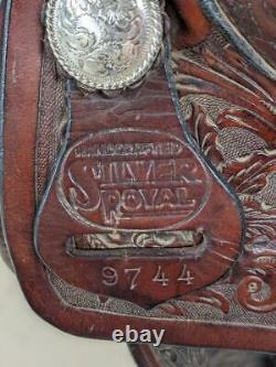 15 Used Silver Royal Western Show Saddle 492-3230