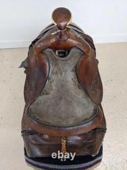 15 Used Tex Tan Western Pleasure Saddle 577-4105