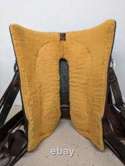 15 Used Vinton Saddlery Western Cutting Saddle 40-4673