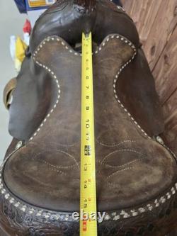 15 Vintage Circle Y All Around/ Ranch Roper Western Saddle